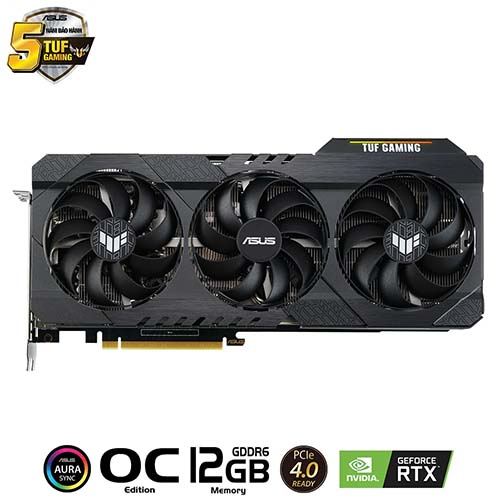 TNC Store Card Màn Hình ASUS TUF Gaming RTX 3060 V2 OC 12GB GDDR6